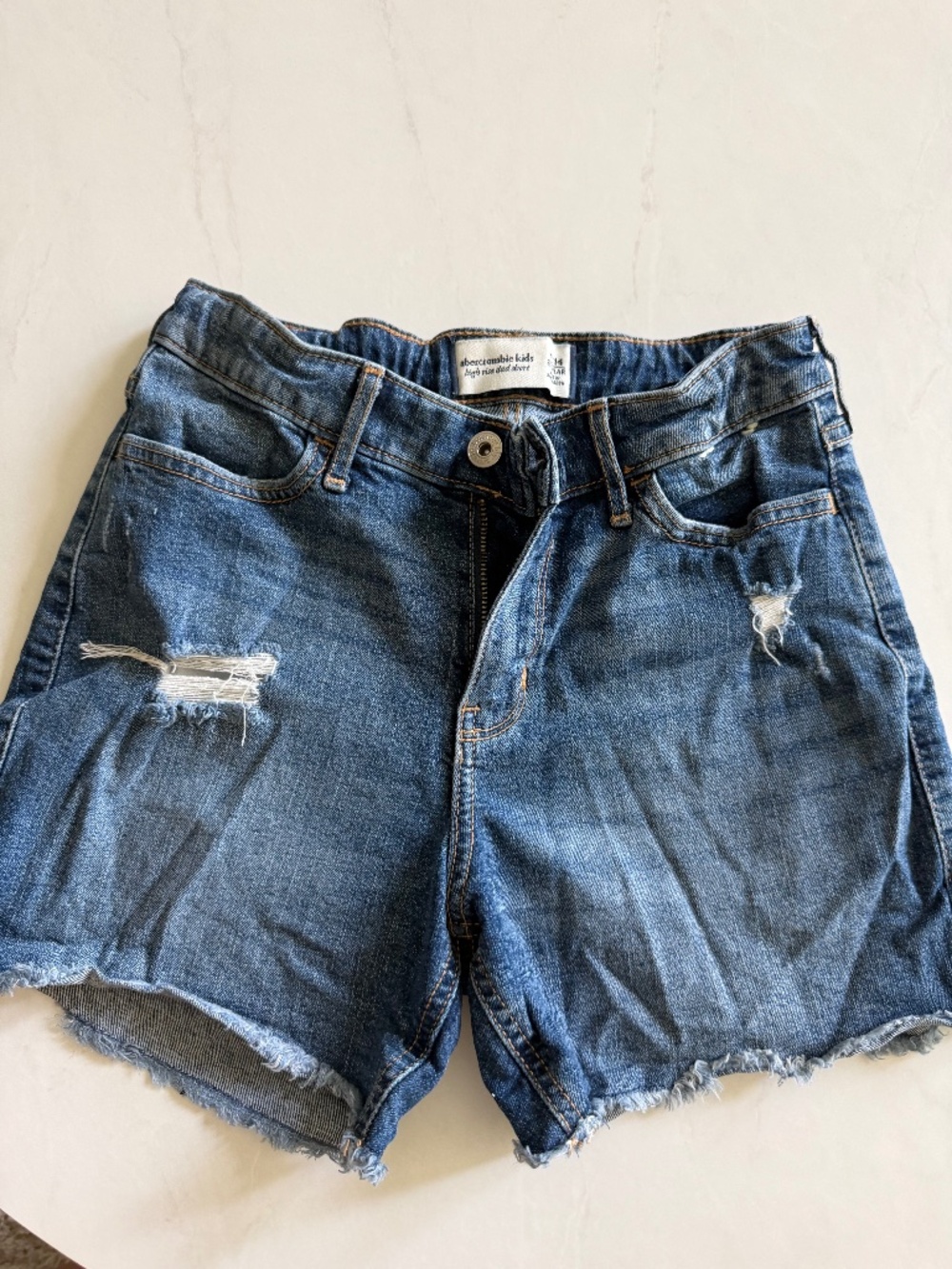 High rise dad short